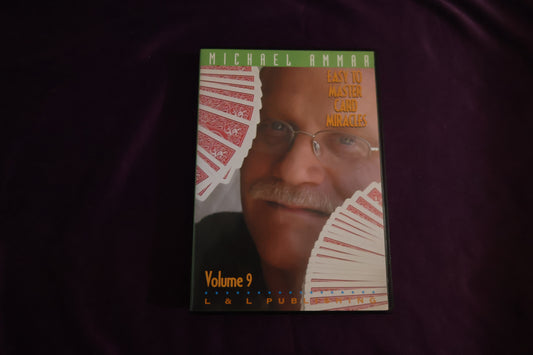 【中古：状態A】EASY TO MASTER CARD MIRACLES by MICHAEL AMMAR VOL9