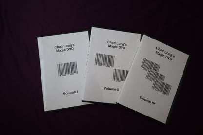 【中古：状態A】Card Long's Magic DVD volume1-3 by Chard Long