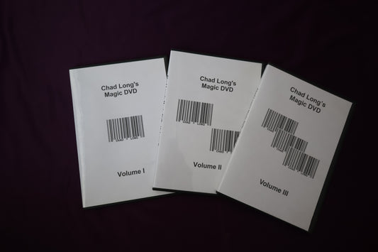 【中古：状態A】Card Long's Magic DVD volume1-3 by Chard Long