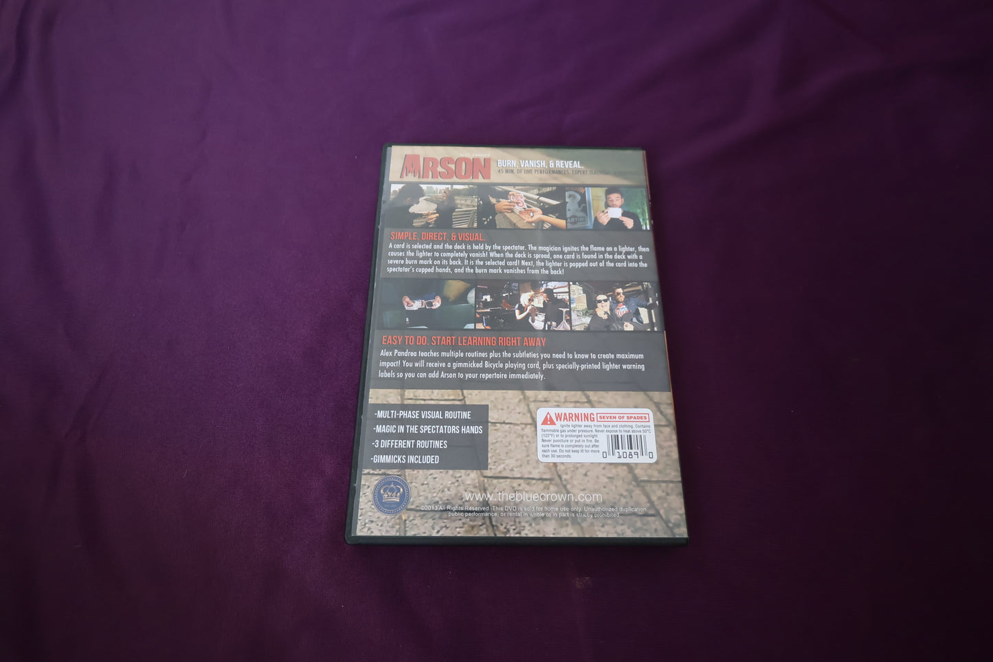 【中古：状態A】ARSON BY ALEX PANDREA
