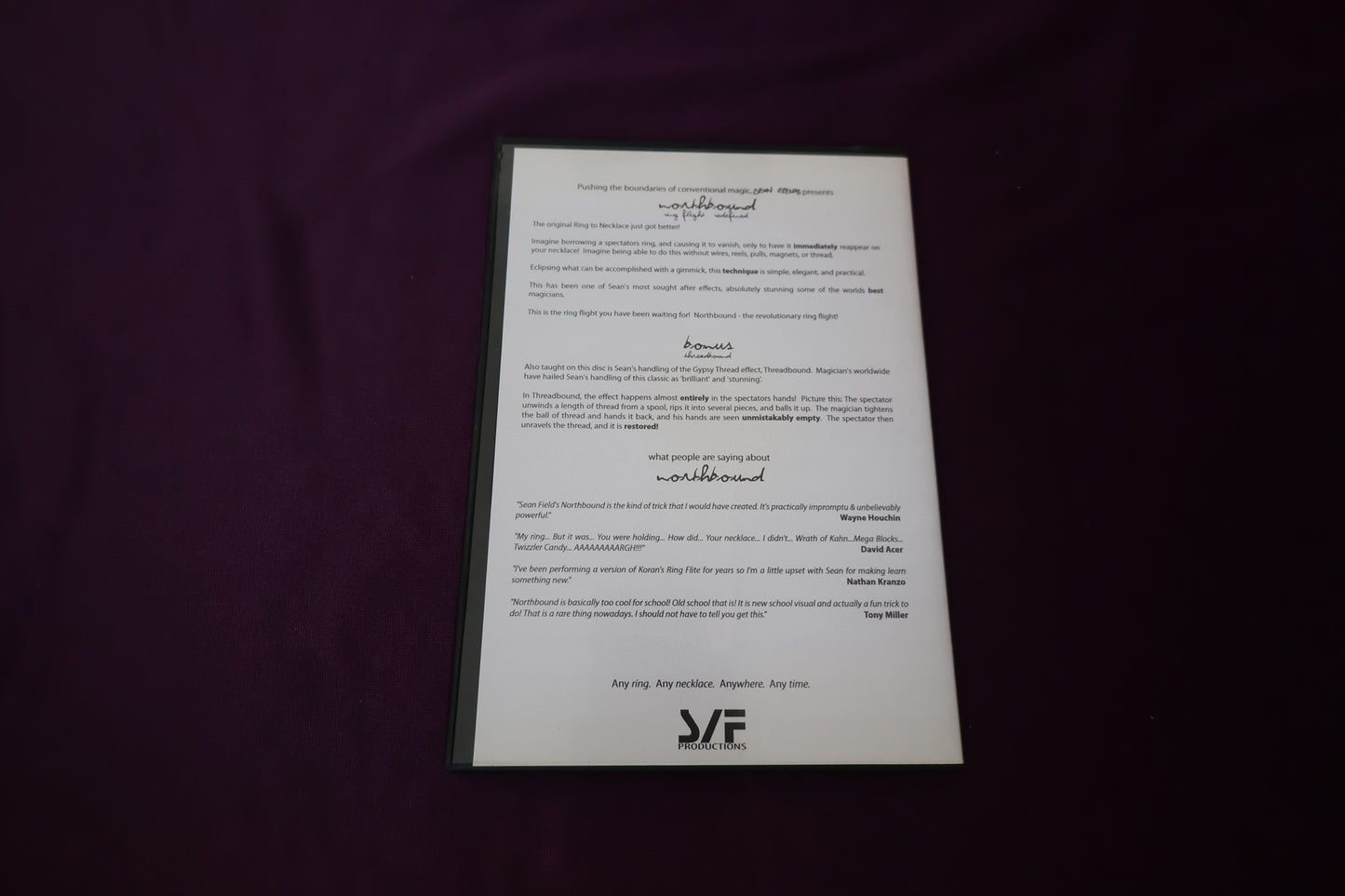 【中古：状態A】Northbound by Sean Fields