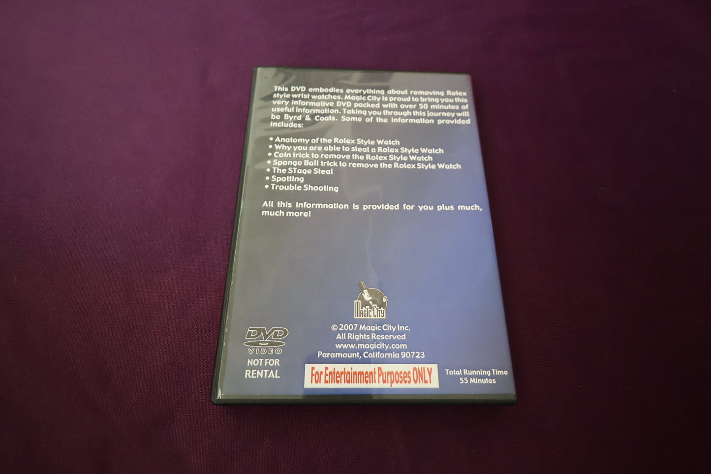 【中古：状態A】The complete course in watch stealing Volume2