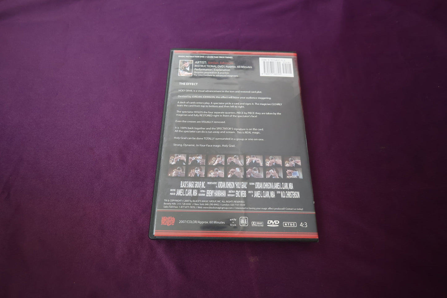 【中古：状態B】Holy Grail by Jordan Johnson