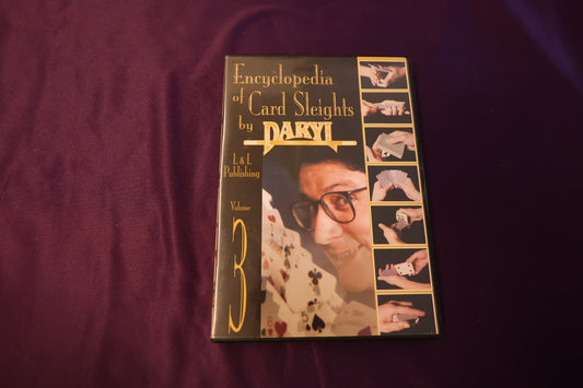 【中古：状態B】Encyclopedia of Card Sleights by DARYL Volume3