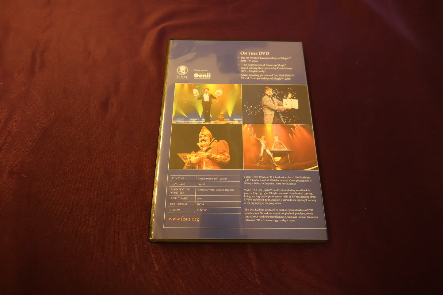 【中古：状態A】FISM World Championships of Magic 2006 STOCKHOLM