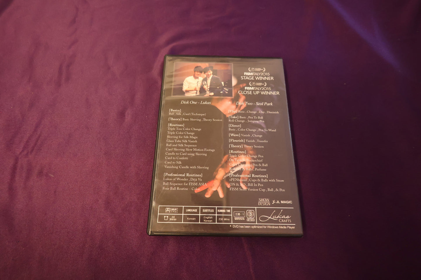 【中古：状態A】SLEEVING by LUKAS & SEOL PARK