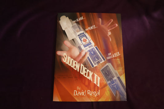 【中古：状態A】Sudden Deck 2 by David Regal