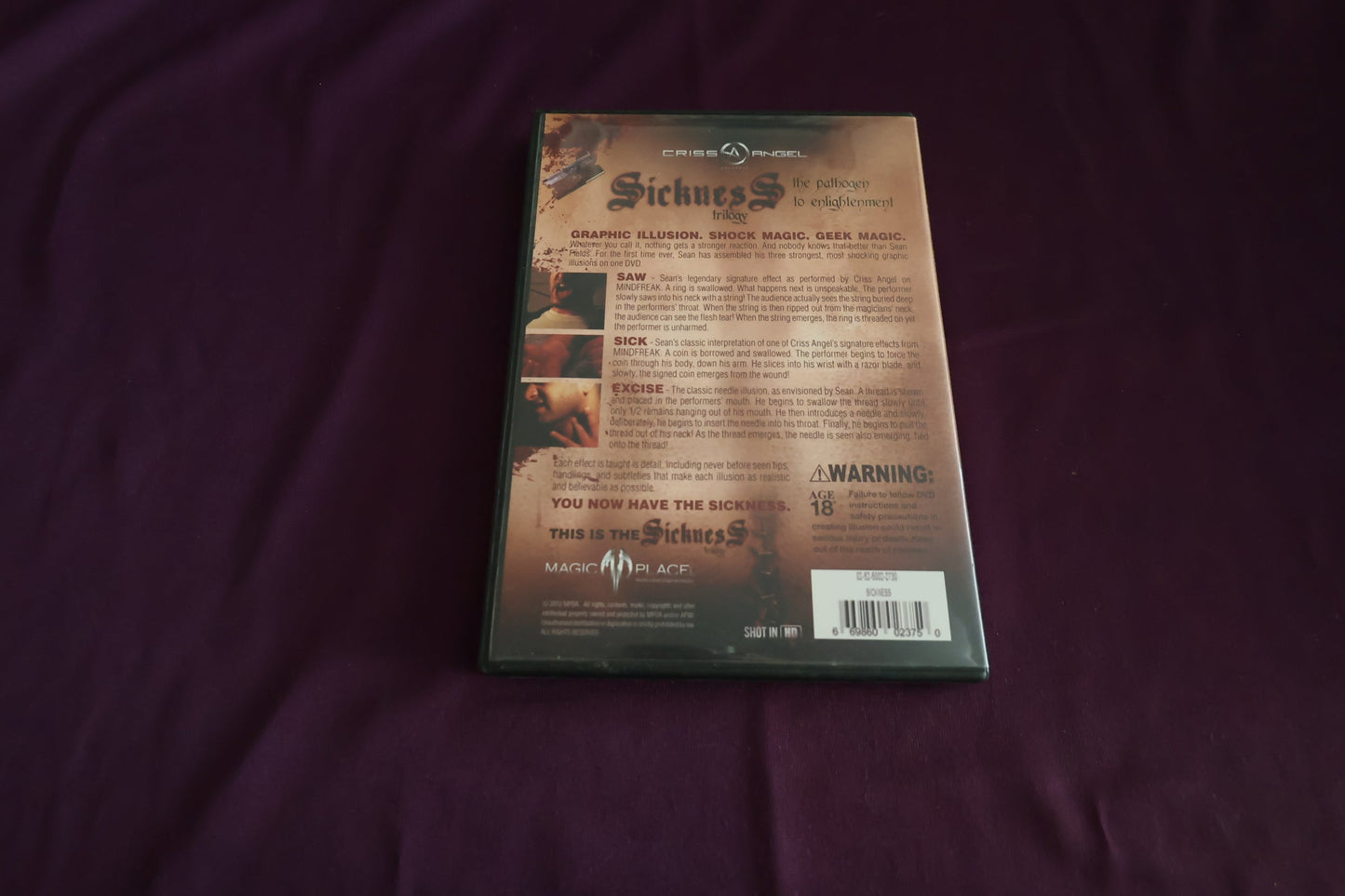 【中古：状態A】Sickness Trilogy by Sean Fields