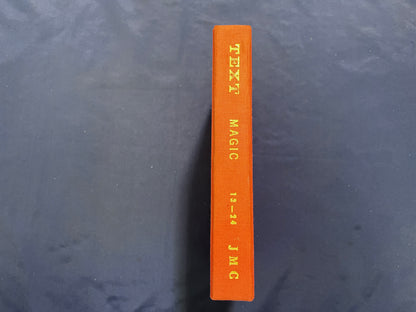 【中古：状態C】JMC TEXT 合本　13-24