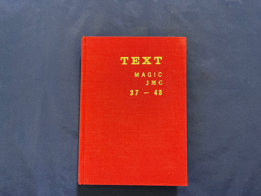 【中古：状態C】JMC TEXT 合本　37-48