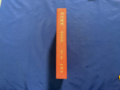【中古：状態C】JMC TEXT 合本　25-36