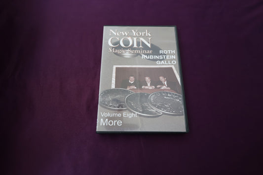 【中古：状態B】New York COIN Magic Seminar Volume8 More