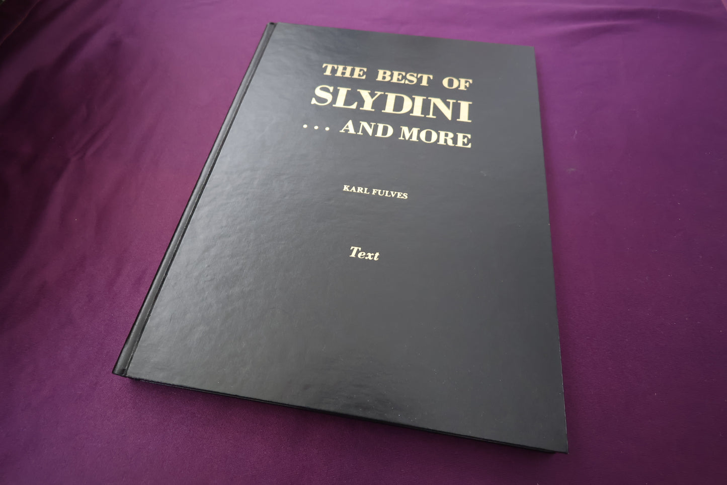 【中古：状態B】THE BEST OF SLYDINI ... AND MORE by KARL FULVES Text/photographs