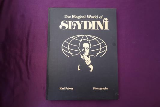 【中古：状態B】The Magical World of SLYDINI by Karl Fulves Taxt/Photographs