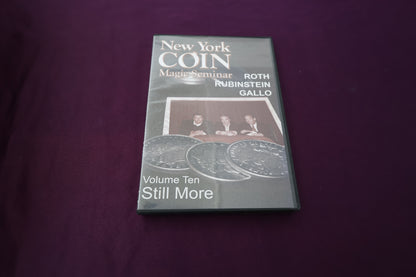【中古：状態B】New York COIN Magic Seminar Volume10 Still More