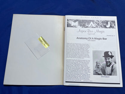 【中古：状態B】Magical Arts Journal Vol Ⅲ,№1-5 ASPEN BAR MAGIC