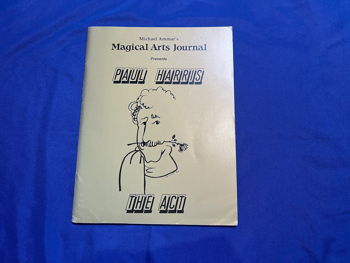 【中古：状態C】Magical Arts Journal Vol Ⅱ,№9-12 PAUL HARRIS THE ACT