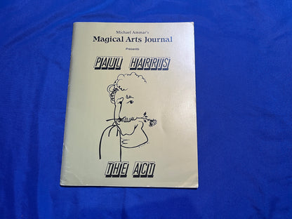 【中古：状態C】Magical Arts Journal Vol Ⅱ,№9-12 PAUL HARRIS THE ACT