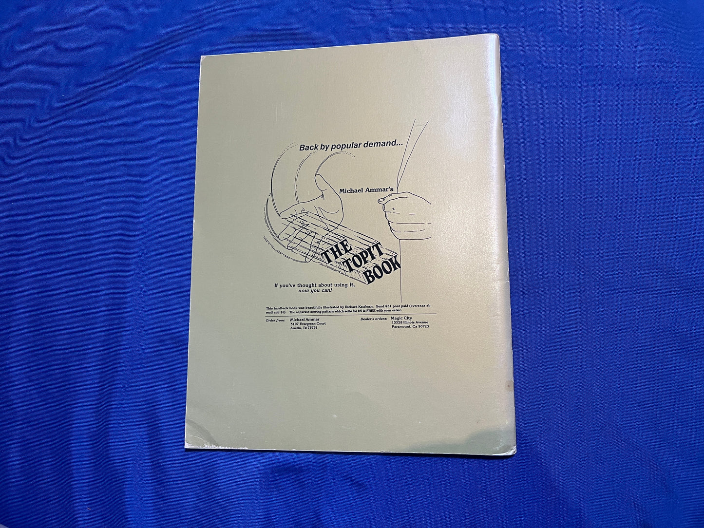 【中古：状態C】Magical Arts Journal Vol Ⅱ,№9-12 PAUL HARRIS THE ACT