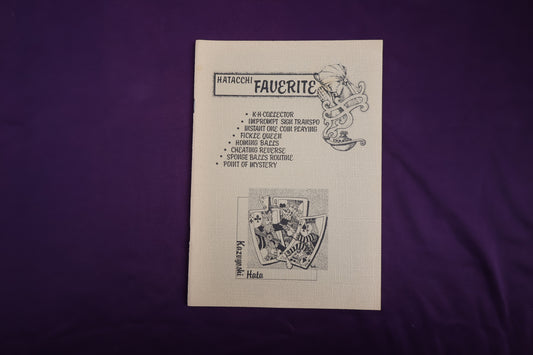 【中古：状態B】HATACCHI FAUERITE KAZUYOSHI HATA