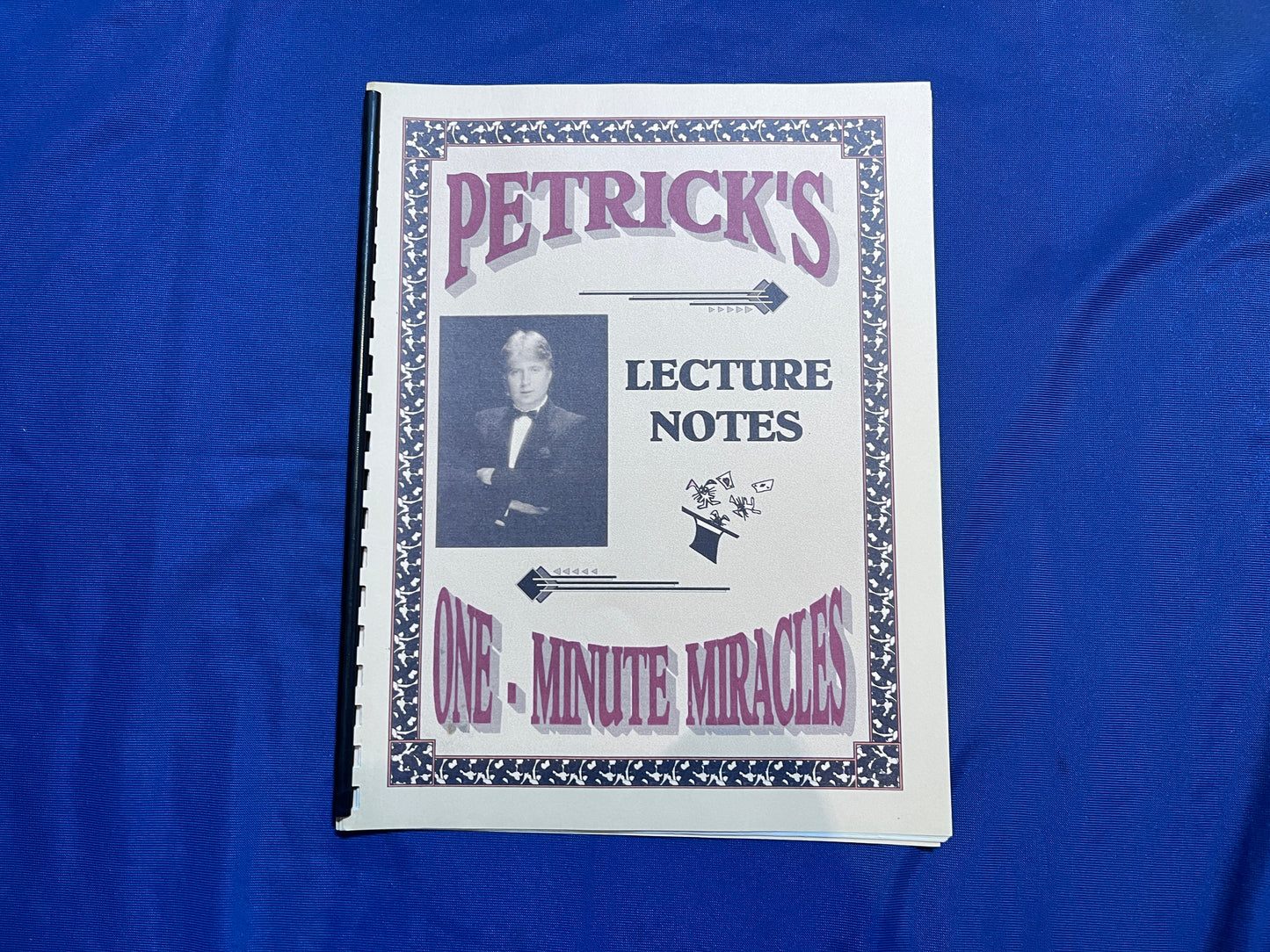 【中古：状態A】PETRICK'S LECTURE NOTE ONE MINUTE MIRACLES #１