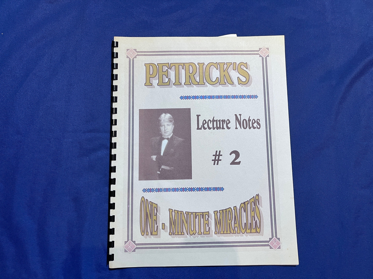 【中古：状態B】PETRICK'S LECTURE NOTE ONE MINUTE MIRACLES #２