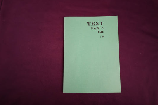 【中古：状態C】TEXT MAGIC JMC ６８