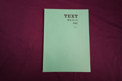 【中古：状態C】TEXT MAGIC JMC ７０