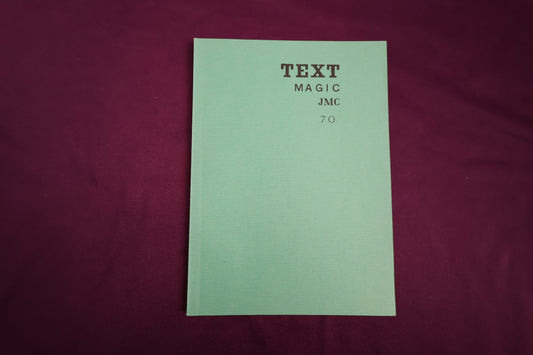 【中古：状態C】TEXT MAGIC JMC ７０