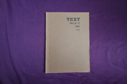 【中古：状態D】TEXT MAGIC JMC ５３