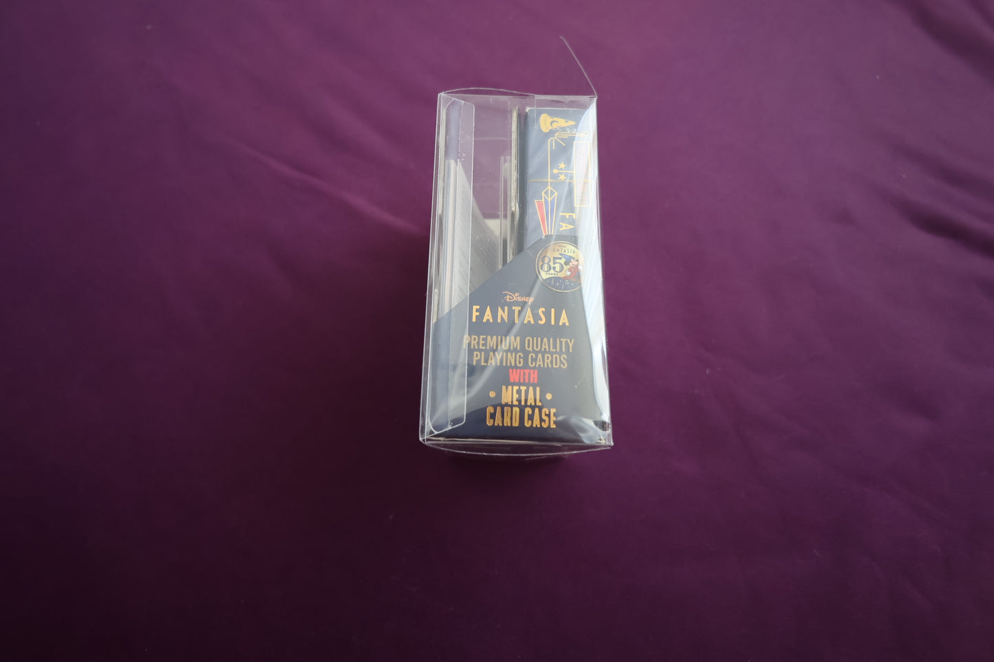 【中古：状態A】FANTASIA PREMIUM QUALITY PLAYING CARDS WITH METAL CARD CASE