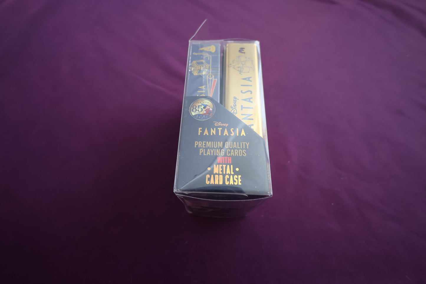 【中古：状態A】FANTASIA PREMIUM QUALITY PLAYING CARDS WITH METAL CARD CASE