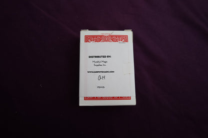 【中古：状態A】BICYCLE GAFF CARDS 1-WAY FORCING DECK(赤裏：ハートのQ)