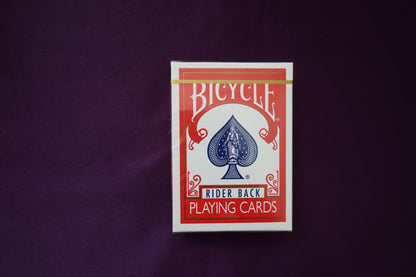 【中古：状態S】BICYCLE RIDAR BACK（赤）トラディショナルカット