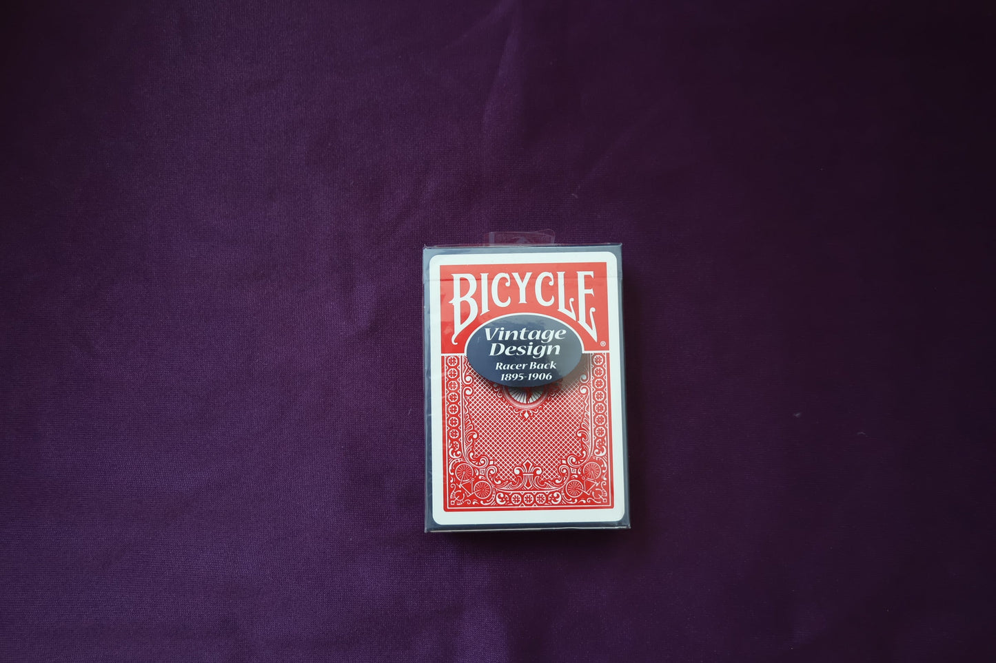 【中古：状態S】BICYCLE RACER BACK（赤）ヴィンテージデザイン1895-1906