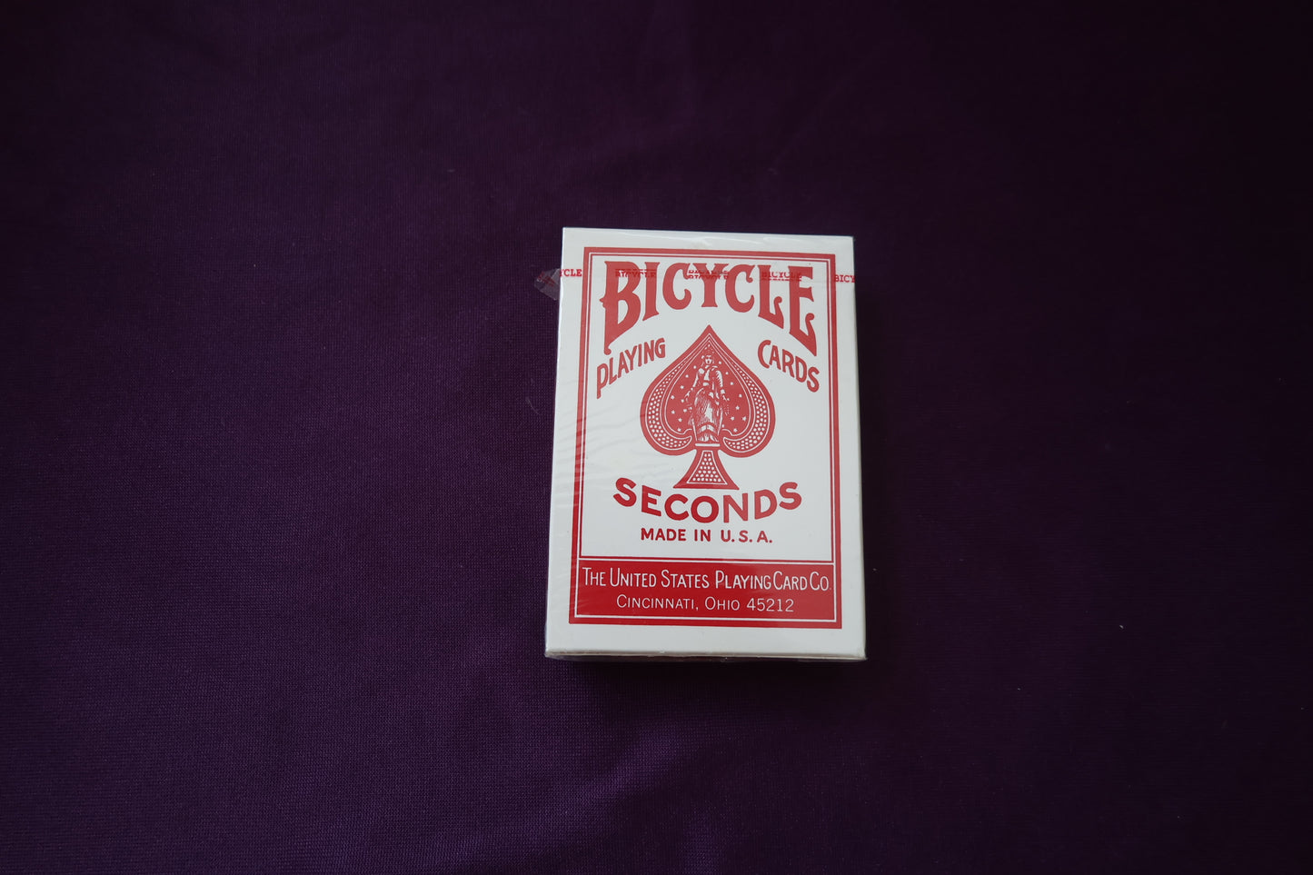 【中古：状態S】BICYCLE SECONDS（赤）