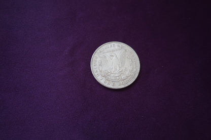 【中古：状態A】Morgan dollar(レプリカ) 真鍮製:メッキ仕上げ