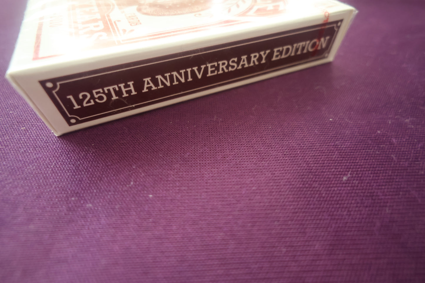 【中古：状態S】BICYCLE 125 YEARS ANNIVERSARY EDITION（赤）