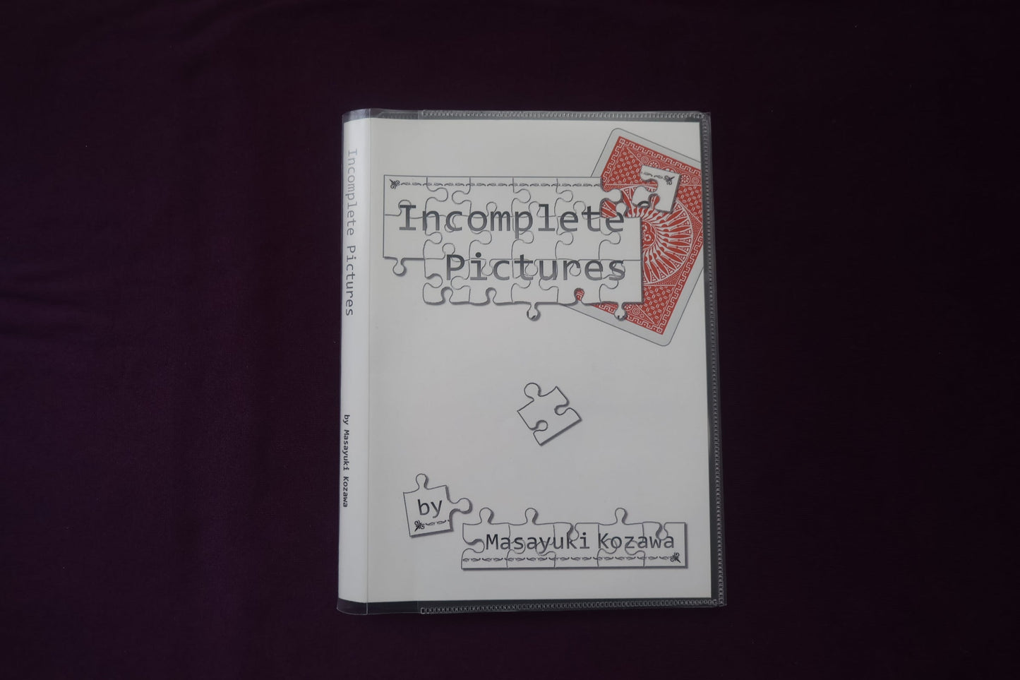 【中古：状態A】Incomplete Pictures by MASAYUKI KOZAWA