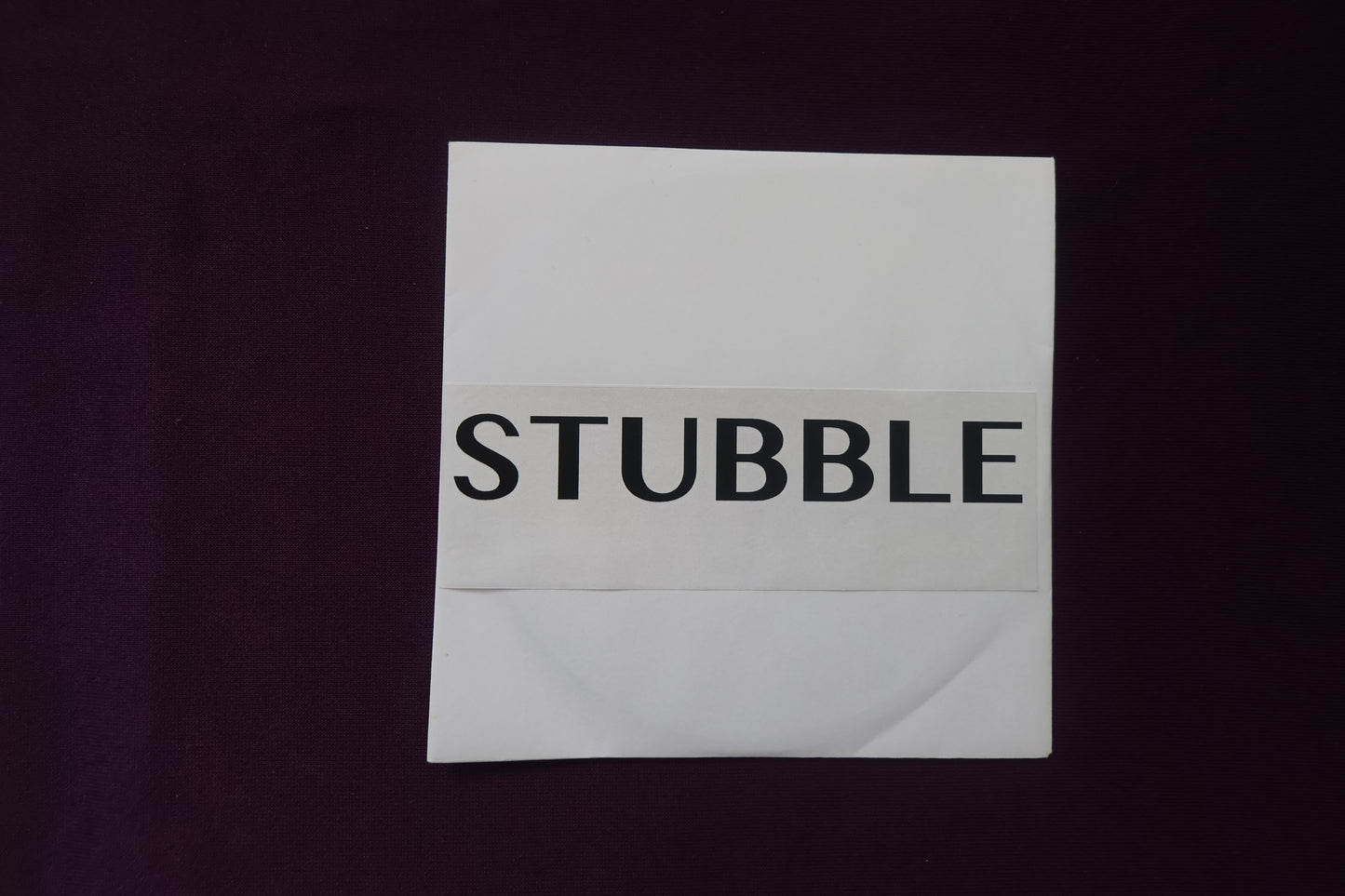 【中古：状態A】STUBBLE