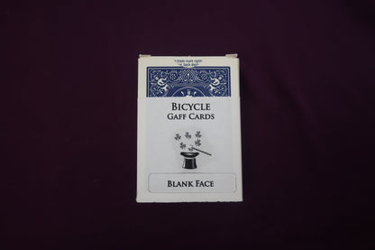 【中古：状態B】BICYCLE GAFF CARDS CLANK FACE（青）