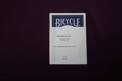 【中古：状態B】BICYCLE GAFF CARDS CLANK FACE（青）