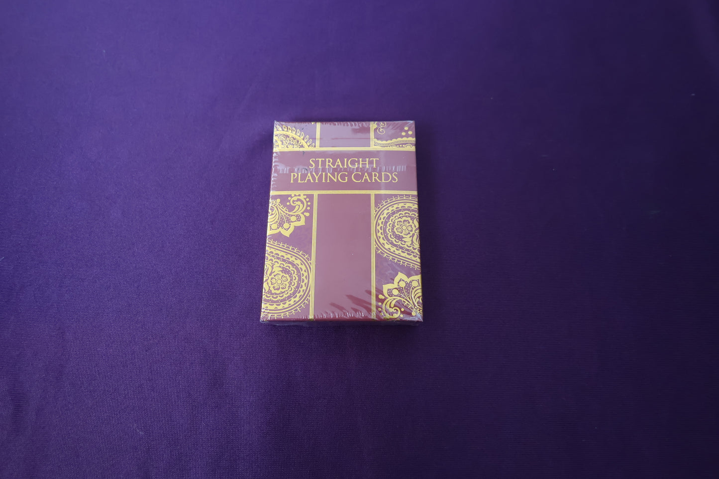 【中古：状態S】Straight Playing Cards Premium Edition V2 (バーガンディ)