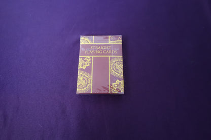 【中古：状態S】Straight Playing Cards Premium Edition V2 (バーガンディ)