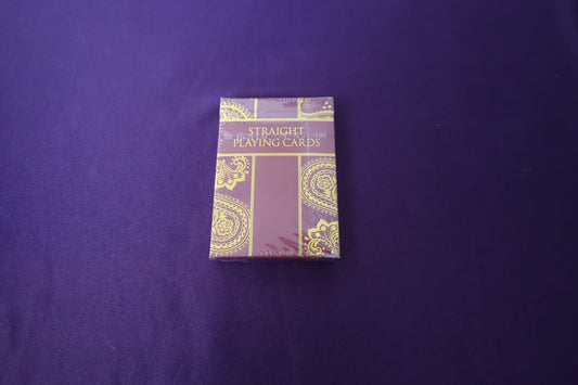 【中古：状態S】Straight Playing Cards Premium Edition V2 (バーガンディ)