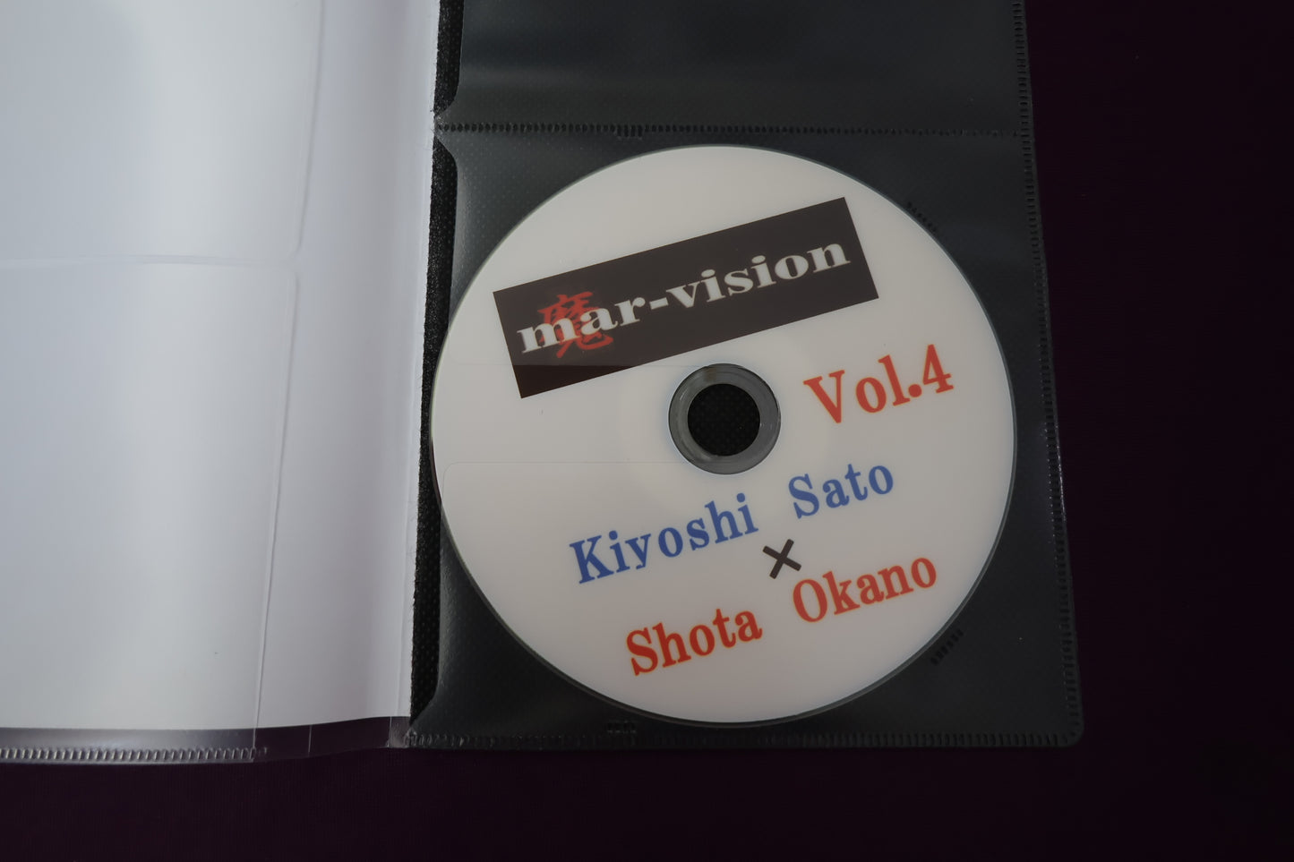 【中古：状態A】mar-vision Vol.4 by Kiyoshi Sato × Shota Okano