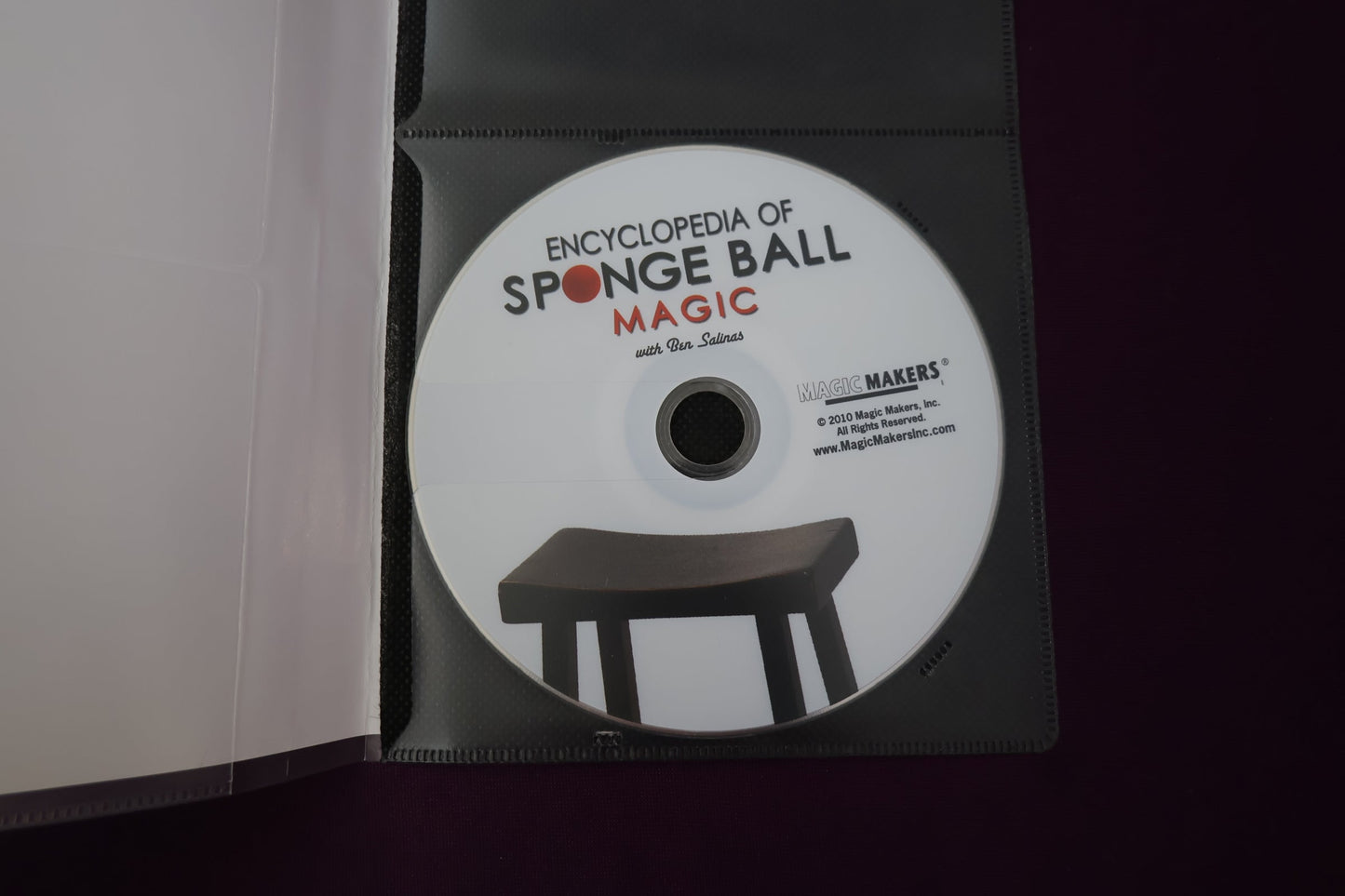 【中古：状態A】ENCYCLOPEDIA OF SPONGE BALL MAGIC by Ben Salinas