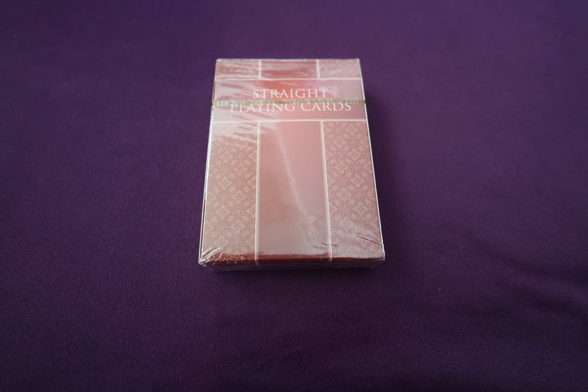 【中古：状態S】Straight Playing Cards Standard Edition（赤）