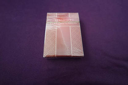 【中古：状態S】Straight Playing Cards Standard Edition（赤）