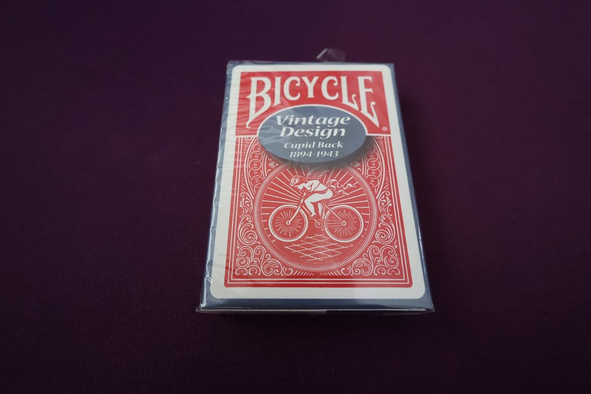 【中古：状態S】Bicycle Vintage Design Cupid Back（赤）